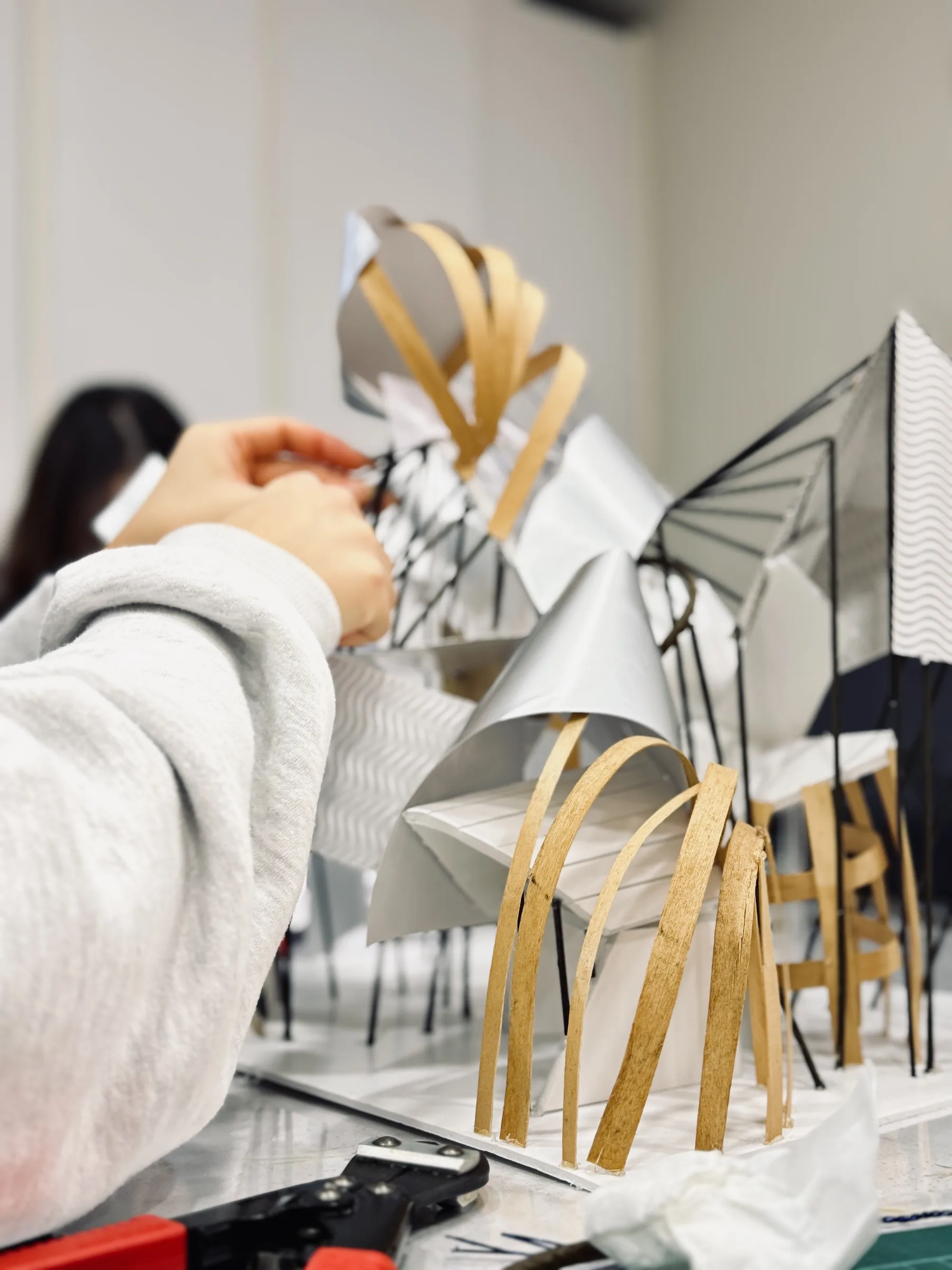 Model making in the LISAC studio